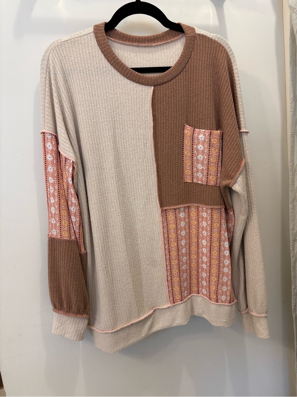 Boutique Patchwork Adorable Top